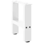 Patas de mesa de centro blanco 2uds acero 40x(30-31) cm de , Patas para mesas - Ref: Foro24-4013257, Precio: 55,09 €, Descuen...