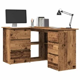 Escritorio de esquina madera contrachapada madera envejecida de , Escritorios - Ref: Foro24-855962, Precio: 171,95 €, Descuen...