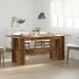 Mesa de comedor de aglomerado madera envejecida 180x90x76 cm de , Mesas de cocina y de comedor - Ref: Foro24-855844, Precio: ...