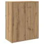 Aparador de madera de ingeniería roble artisan 60x30x75 cm de , Aparadores - Ref: Foro24-855899, Precio: 67,43 €, Descuento: %