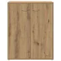 Aparador de madera de ingeniería roble artisan 60x30x75 cm de , Aparadores - Ref: Foro24-855899, Precio: 67,43 €, Descuento: %