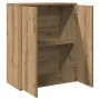 Aparador de madera de ingeniería roble artisan 60x30x75 cm de , Aparadores - Ref: Foro24-855899, Precio: 67,43 €, Descuento: %