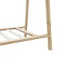 Perchero con estantes bambú 96x45,5x150,5 cm de , Organizadores de vestidores y perchas de barra - Ref: Foro24-4008908, Preci...