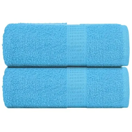 Toallas 2 unidades 100% algodón turquesa 30x30 cm 360 gsm de , Toallas - Ref: Foro24-136968, Precio: 11,53 €, Descuento: %