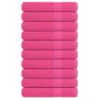 Toallas de sauna 10 uds 100% algodón rosa 80x200 cm 360 gsm de , Toallas - Ref: Foro24-137057, Precio: 105,34 €, Descuento: %
