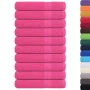 Toallas de sauna 10 uds 100% algodón rosa 80x200 cm 360 gsm de , Toallas - Ref: Foro24-137057, Precio: 105,34 €, Descuento: %