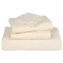 Toallas 10 uds 100% algodón crema 30x30 cm 360 gsm de , Toallas - Ref: Foro24-136994, Precio: 21,85 €, Descuento: %
