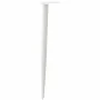 Patas para mesa de centro cónicas 4 uds acero blanco 72-73 cm de , Patas para mesas - Ref: Foro24-4012517, Precio: 59,24 €, D...