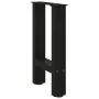 Patas de mesa de centro acero negro 2 uds 38x(42-43) cm de , Patas para mesas - Ref: Foro24-4013276, Precio: 57,50 €, Descuen...