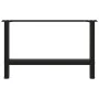 Patas de mesa de centro acero negro 2 uds 70x(42-43) cm de , Patas para mesas - Ref: Foro24-4013288, Precio: 70,23 €, Descuen...