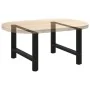 Patas de mesa de centro acero negro 2 uds 70x(42-43) cm de , Patas para mesas - Ref: Foro24-4013288, Precio: 70,23 €, Descuen...
