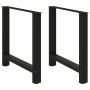 Patas de mesa de centro acero negro 2 uds 80x(72-73) cm de , Patas para mesas - Ref: Foro24-4013312, Precio: 89,75 €, Descuen...