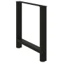 Patas de mesa de centro acero negro 2 uds 80x(72-73) cm de , Patas para mesas - Ref: Foro24-4013312, Precio: 89,75 €, Descuen...