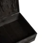 Caja de madera con tapa madera maciza de pino negra 40x30x13 cm de , Cestas para almacenaje - Ref: Foro24-4017395, Precio: 38...