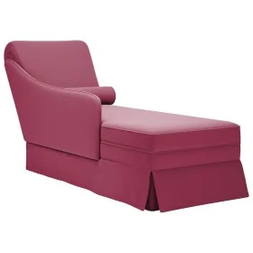 Chaise longue respaldo reposabrazos derecho terciopelo de , Divanes - Ref: Foro24-4009786, Precio: 144,30 €, Descuento: %