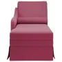 Chaise longue respaldo reposabrazos derecho terciopelo de , Divanes - Ref: Foro24-4009786, Precio: 144,30 €, Descuento: %