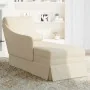 Chaise longue respaldo reposabrazos derecho terciopelo lino de , Divanes - Ref: Foro24-4009790, Precio: 128,76 €, Descuento: %