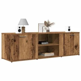 Mueble de TV madera contrachapada envejecida 120x34x37 cm de , Muebles TV - Ref: Foro24-855974, Precio: 82,69 €, Descuento: %