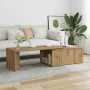 Mesa de centro madera de ingeniería roble artisan 150x50x35 cm de , Mesas de centro - Ref: Foro24-855981, Precio: 79,73 €, De...