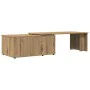 Mesa de centro madera de ingeniería roble artisan 150x50x35 cm de , Mesas de centro - Ref: Foro24-855981, Precio: 79,73 €, De...