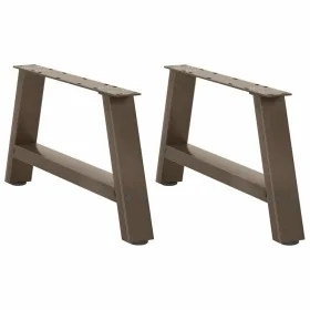 Patas de mesa de centro forma A 2uds acero 70x(30-31) cm de , Patas para mesas - Ref: Foro24-4012827, Precio: 66,32 €, Descue...