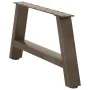 Patas de mesa de centro forma A 2uds acero 70x(30-31) cm de , Patas para mesas - Ref: Foro24-4012827, Precio: 66,32 €, Descue...