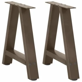 Patas de mesa de centro forma A 2uds acero 38x(42-43) cm de , Patas para mesas - Ref: Foro24-4012831, Precio: 58,60 €, Descue...