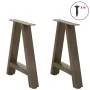 Patas de mesa de centro forma A 2uds acero 38x(42-43) cm de , Patas para mesas - Ref: Foro24-4012831, Precio: 58,60 €, Descue...