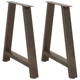Patas de mesa de centro forma A 2uds acero 80x(72-73) cm de , Patas para mesas - Ref: Foro24-4012859, Precio: 90,97 €, Descue...