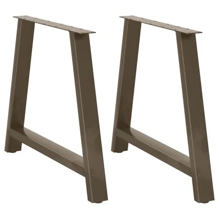Patas de mesa de centro forma A 2uds acero 100x(72-73) cm de , Patas para mesas - Ref: Foro24-4012867, Precio: 105,57 €, Desc...