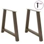 Patas de mesa de centro forma A 2uds acero 100x(72-73) cm de , Patas para mesas - Ref: Foro24-4012867, Precio: 105,57 €, Desc...