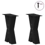 Patas de mesa de centro forma X 2uds acero negro 28x(42-43) cm de , Patas para mesas - Ref: Foro24-4012948, Precio: 71,52 €, ...
