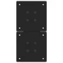 Patas de mesa de centro forma X 2uds acero negro 28x(42-43) cm de , Patas para mesas - Ref: Foro24-4012948, Precio: 71,52 €, ...