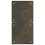 Patas de mesa centro forma X 2uds acero natural 38x(42-43) cm de , Patas para mesas - Ref: Foro24-4012955, Precio: 82,63 €, D...