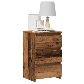 Mesitas de noche 2uds madera ingeniería envejecida 40x35x62,5cm de , Mesitas de noche - Ref: Foro24-856523, Precio: 96,32 €, ...