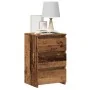 Mesitas de noche 2uds madera ingeniería envejecida 40x35x62,5cm de , Mesitas de noche - Ref: Foro24-856523, Precio: 96,32 €, ...