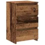 Mesitas de noche 2uds madera ingeniería envejecida 40x35x62,5cm de , Mesitas de noche - Ref: Foro24-856523, Precio: 96,32 €, ...