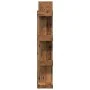 Librería de madera contrachapada envejecida 86x25,5x140 cm de , Librerías y estanterías - Ref: Foro24-856692, Precio: 77,72 €...
