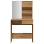 Tocador con espejo roble artisan 74,5x40x141 cm de , Mesas - Ref: Foro24-857008, Precio: 98,97 €, Descuento: %