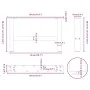 Patas de mesa de centro antracita 2 uds acero 50x(30-31) cm de , Patas para mesas - Ref: Foro24-4013262, Precio: 60,62 €, Des...