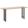 Patas para mesa de centro de acero natural 2 uds 28x(72-73) cm de , Patas para mesas - Ref: Foro24-4013295, Precio: 61,47 €, ...