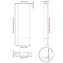 Patas para mesa de centro de acero natural 2 uds 28x(72-73) cm de , Patas para mesas - Ref: Foro24-4013295, Precio: 61,47 €, ...