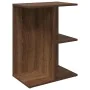 Mesita de noche madera de ingeniería marrón roble 46,5x29x61 cm by , Nightstands - Ref: Foro24-858662, Price: 37,24 €, Discou...