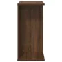 Mesita de noche madera de ingeniería marrón roble 46,5x29x61 cm by , Nightstands - Ref: Foro24-858662, Price: 37,24 €, Discou...