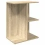 Mesita noche 2 uds madera ingeniería roble Sonoma 46,5x29x61 cm by , Nightstands - Ref: Foro24-858655, Price: 56,18 €, Discou...
