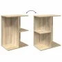 Mesita noche 2 uds madera ingeniería roble Sonoma 46,5x29x61 cm by , Nightstands - Ref: Foro24-858655, Price: 56,18 €, Discou...