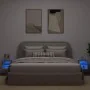 Muebles TV de pared luces LED 2 uds roble artisian 30x28,5x30cm de , Muebles TV - Ref: Foro24-857675, Precio: 43,48 €, Descue...