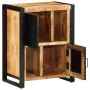Aparador de madera maciza de mango rugosa 55x35x70 cm de , Aparadores - Ref: Foro24-4013579, Precio: 185,92 €, Descuento: %