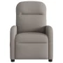 Sillón de masaje reclinable de tela gris taupé de , Sillones - Ref: Foro24-4015539, Precio: 208,77 €, Descuento: %