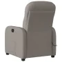Sillón de masaje reclinable de tela gris taupé de , Sillones - Ref: Foro24-4015539, Precio: 208,77 €, Descuento: %